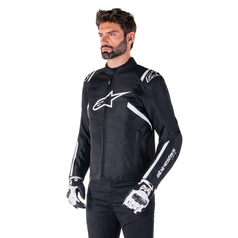 Alpinestars T-SPS 2 Waterproof motoros kabát fekete-fehér