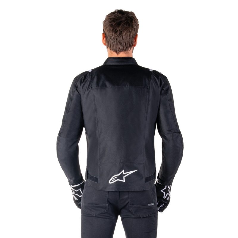 Alpinestars T-SPS 2 Waterproof motoros kabát fekete-fehér