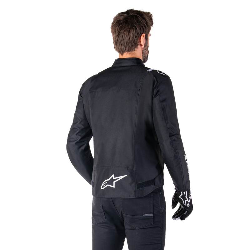 Alpinestars T-SPS 2 Waterproof motoros kabát fekete-fehér