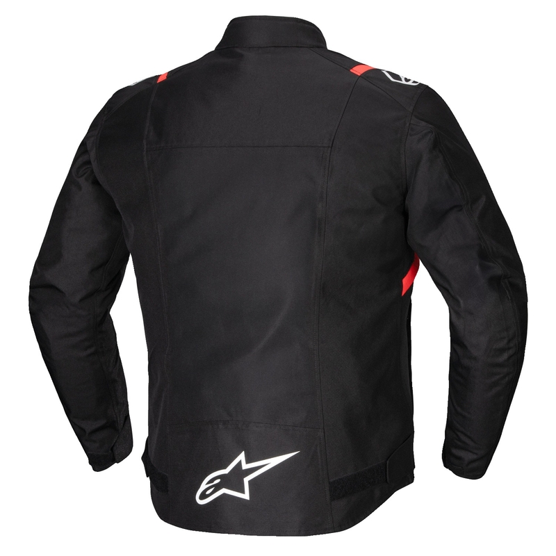 Alpinestars T-SPS 2 Waterproof motoros kabát fekete-fehér-fluo piros