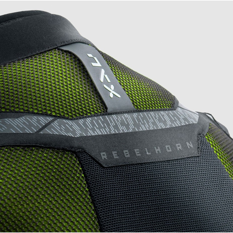 Rebelhorn Jax motoros kabát fekete-fluo sárga
