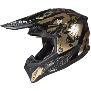Airoh Aviator 3.0 "TC 222 THE LEGEND" motokrossz bukósisak fekete-arany
