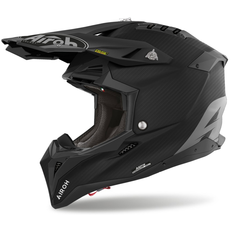Airoh Aviator 3.0 Carbon motokrossz bukósisak fekete matt
