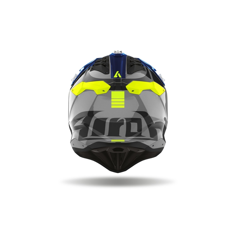 Airoh Aviator 3.0 Push motokrossz bukósisak kék