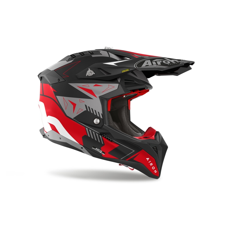 Airoh Aviator 3 Spin motokrossz bukósisak piros matt