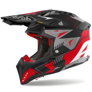 Airoh Aviator 3 Spin motokrossz bukósisak piros matt
