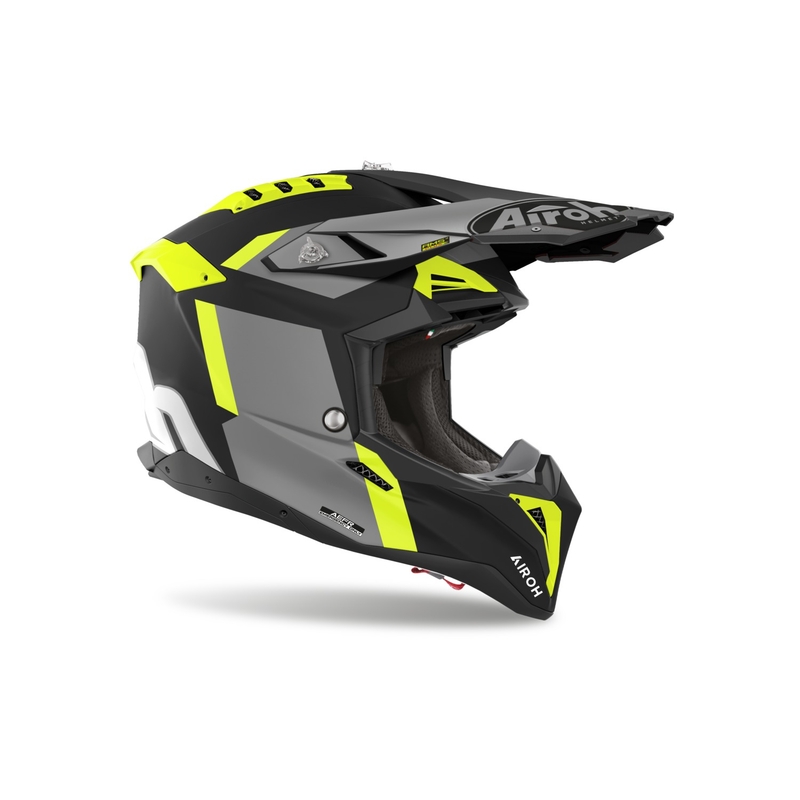 Airoh Aviator 3 Glory motokrossz bukósisak sárga matt