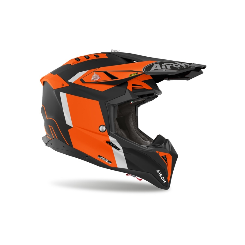 Airoh Aviator 3 Glory motokrossz bukósisak narancssárga matt