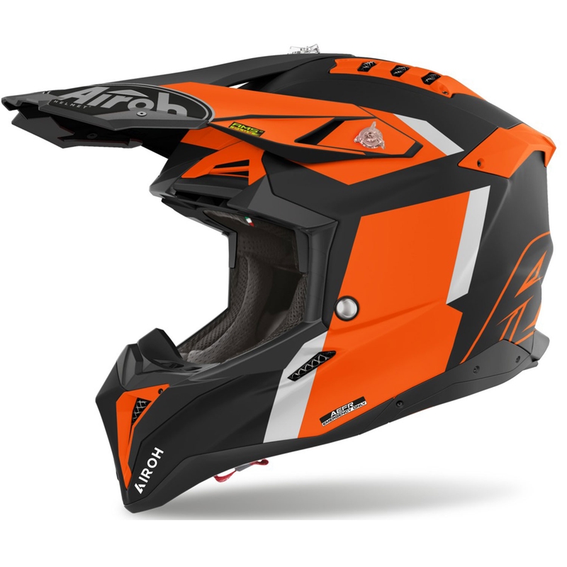 Airoh Aviator 3 Glory motokrossz bukósisak narancssárga matt