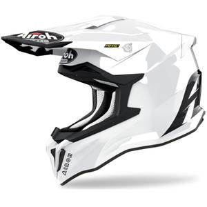 Airoh Strycker Color motokrossz bukósisak fehér fényes kiárusítás