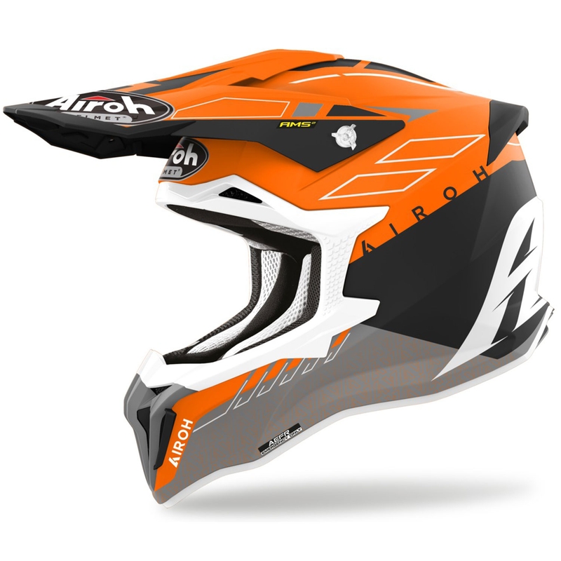 Airoh Strycker Skin motokrossz bukósisak narancssárga matt kiárusítás
