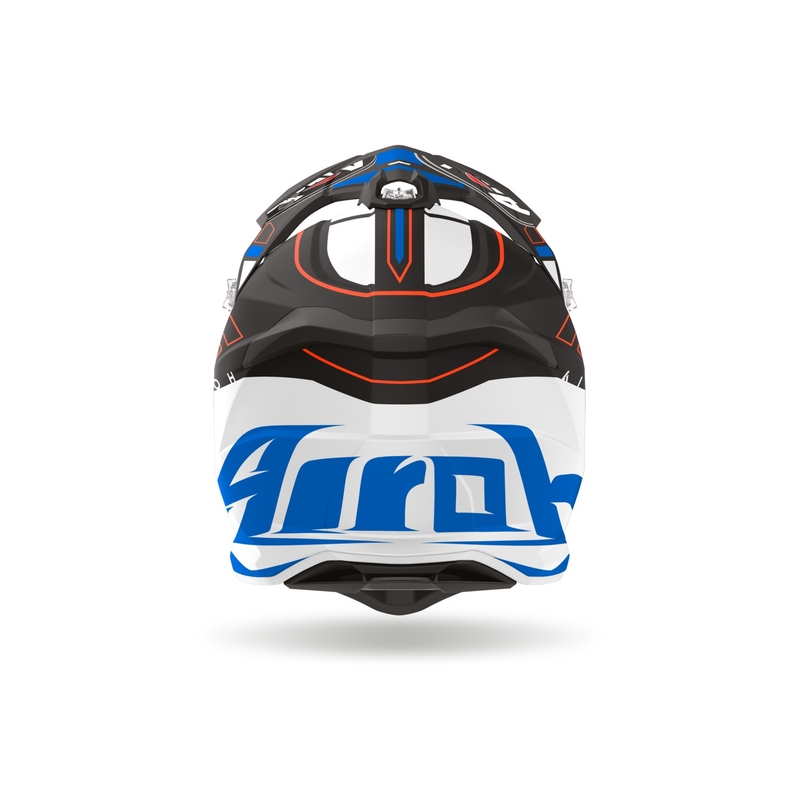 Airoh Strycker Skin motokrossz bukósisak kék matt kiárusítás