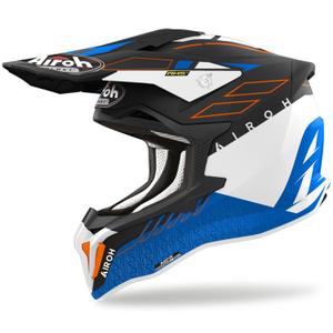 Airoh Strycker Skin motokrossz bukósisak kék matt kiárusítás