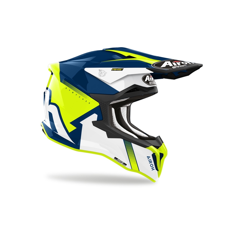 Airoh Strycker Blazer motokrossz bukósisak sárga kiárusítás
