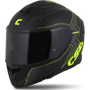 Cassida Integral GT 2.1 Flash zárt sisak fekete-fluo sárga-szürke