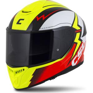 Cassida Integral GT 2.1 Flash zárt sisak fluo sárga-piros-fekete-fehér