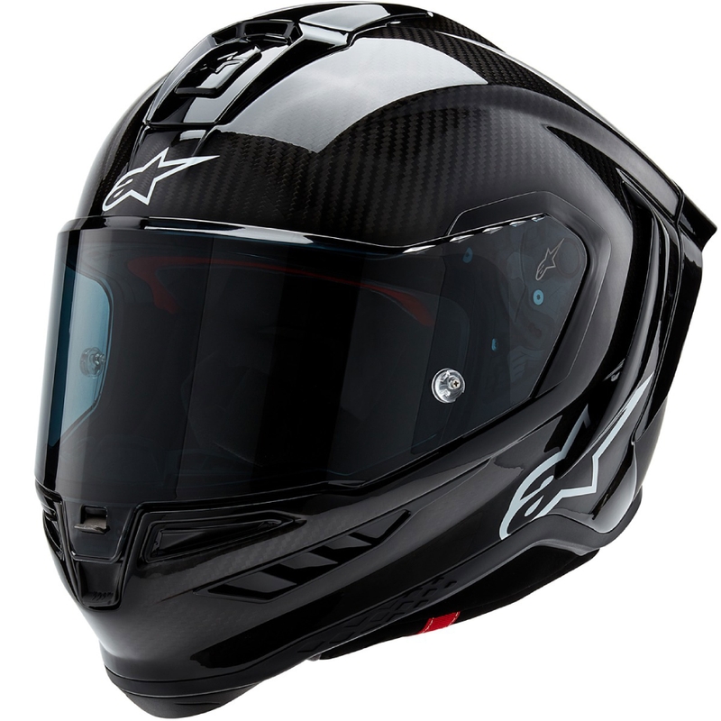 Alpinestars Supertech R-10 Solid carbon zárt motoros bukósisak fekete