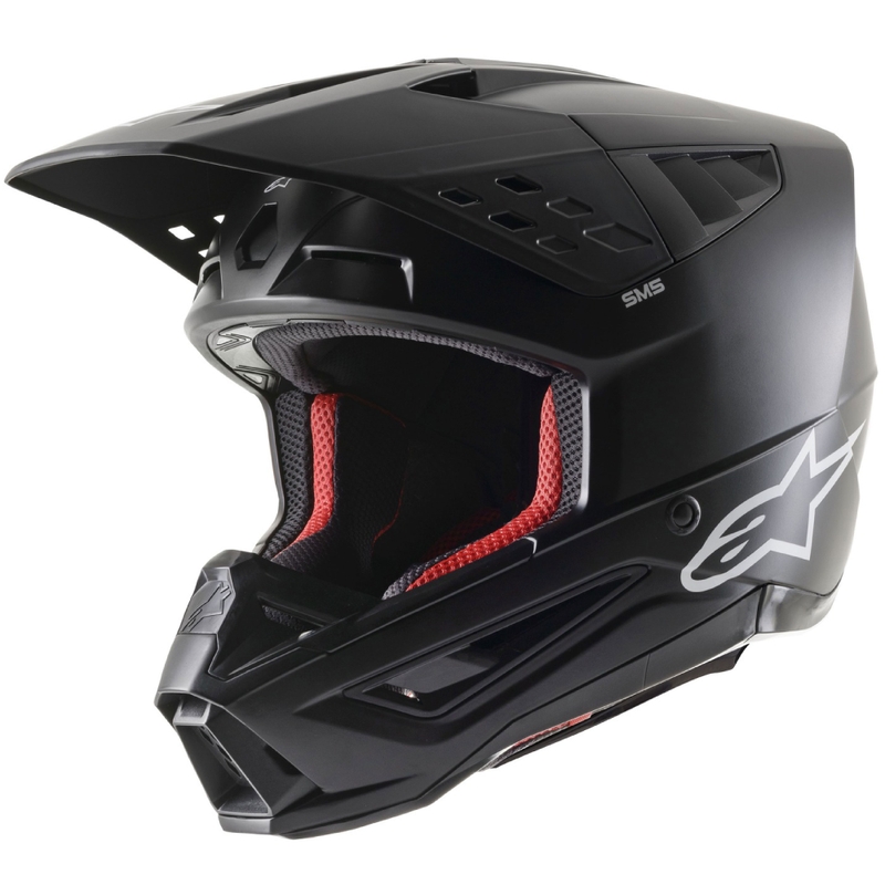 Alpinestars S-M5 Solid motokrossz bukósisak matt fekete