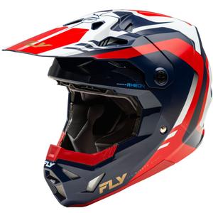 FLY Racing Formula CP motocross sisak piros-fehér-kék