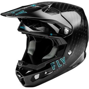 FLY Racing Formula S Carbon motokrossz bukósisak fekete