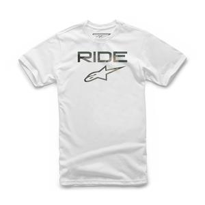 Alpinestars Ride 2.0 Camo póló fehér-camo