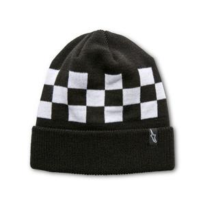 Alpinestars Checked Beanie sapka fekete-fehér