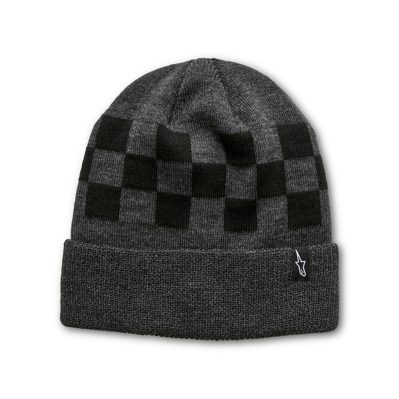 Alpinestars Checked Beanie sapka szürke-fekete