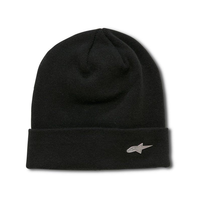Alpinestars Metal Logo Cuff Beanie sapka fekete