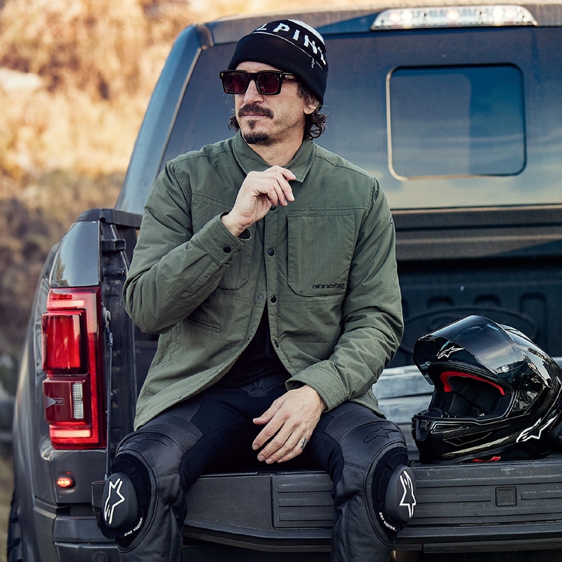 Alpinestars Wordy Cuff Beanie sapka fekete-fehér