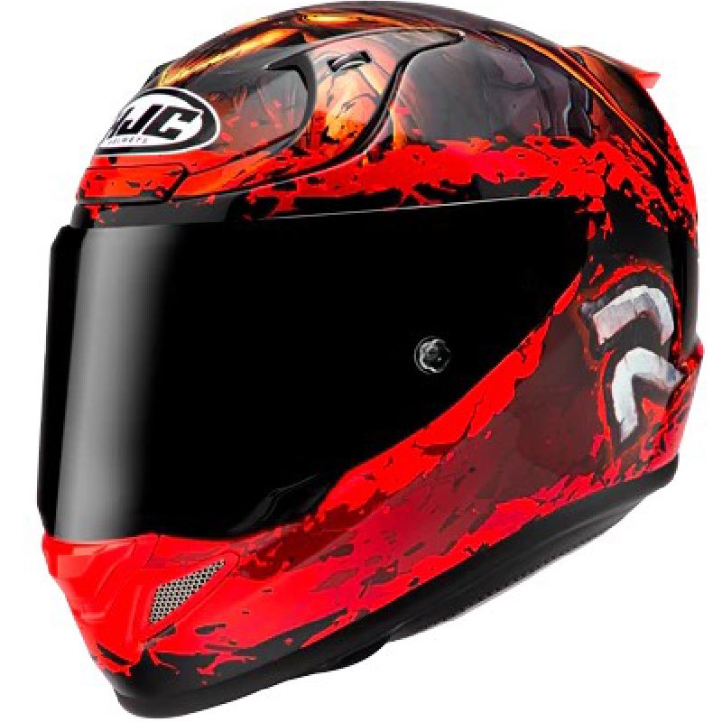 HJC RPHA 12 Diablo Blizzard zárt bukósisak piros kiárusítás