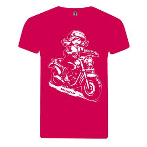 MotoZem - motoros gyerek lány póló rózsaszín