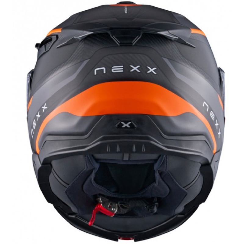 Nexx X.Lifetour PRO Mile felnyitható motoros bukósisak matt narancssárga-szürke