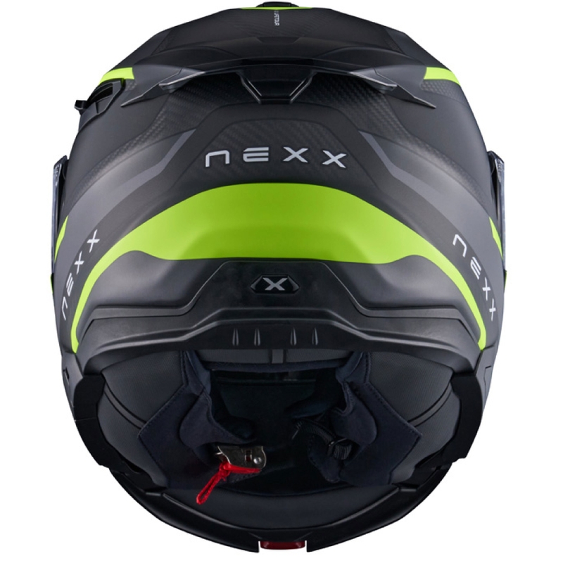 Nexx X.Lifetour PRO Mile felnyitható motoros bukósisak matt szürke-fluo sárga