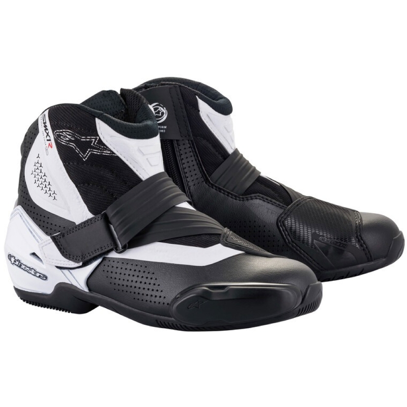 Alpinestars SMX-1 R Vented motoros csizma fekete-fehér