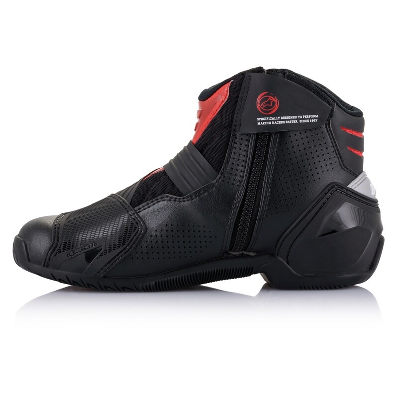 Alpinestars SMX-1 R Vented motoros csizma fekete-piros