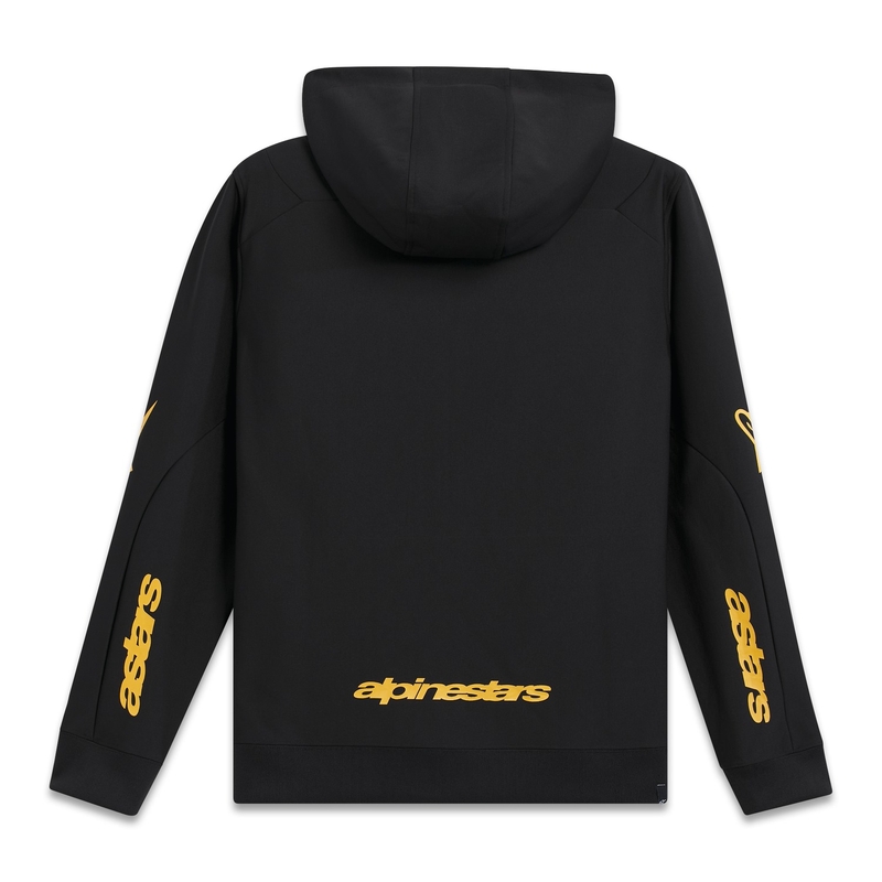 Alpinestars Sessions 3 Hoodie kapucnis pulóver fekete-arany
