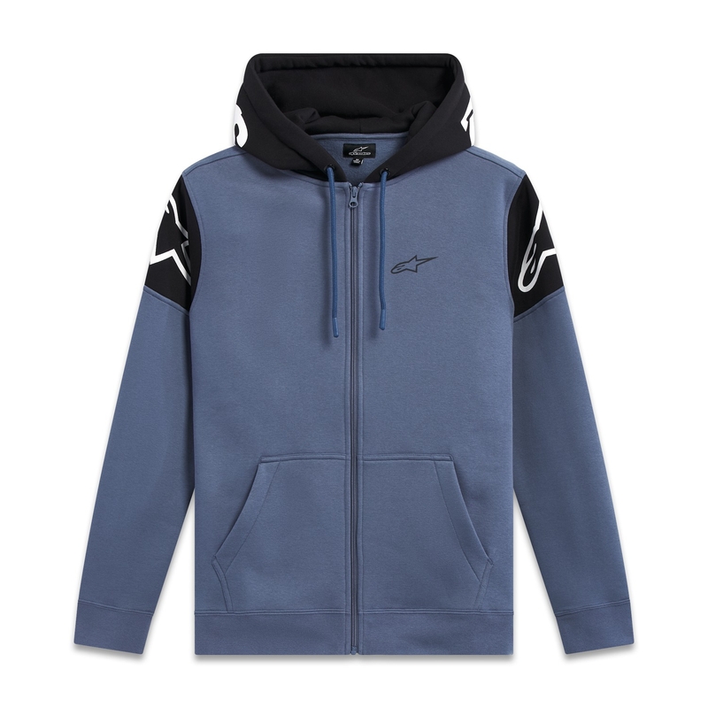 Alpinestars Velocity kapucnis pulóver kék-fekete