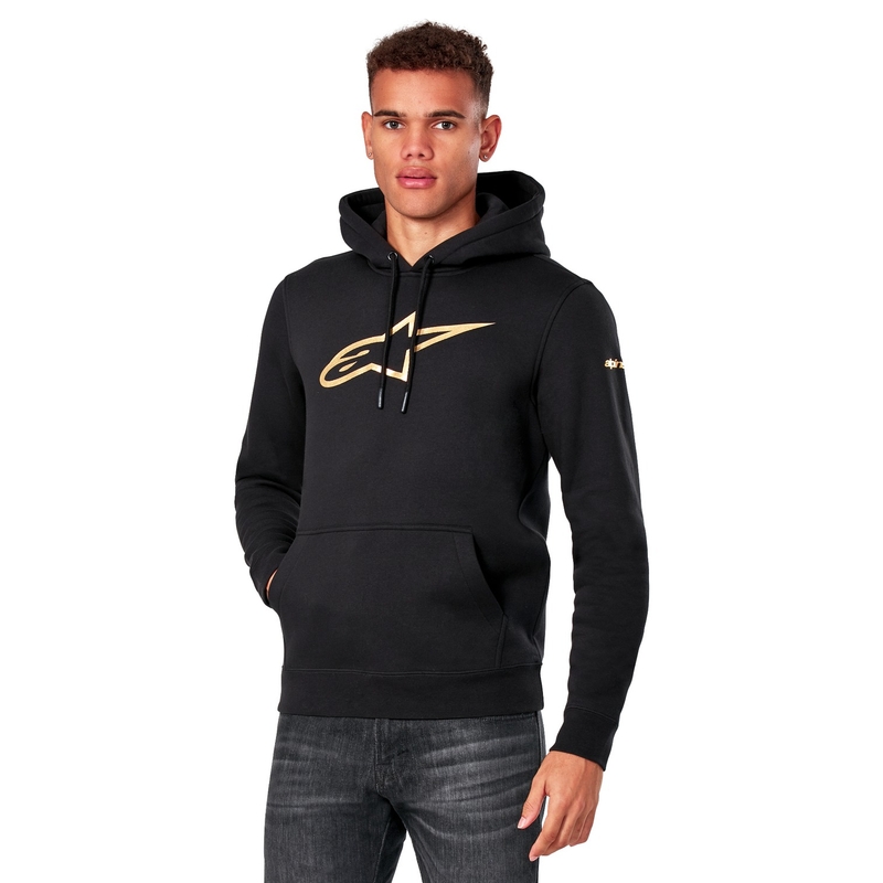 Alpinestars Gilded Hoodie kapucnis pulóver fekete-arany