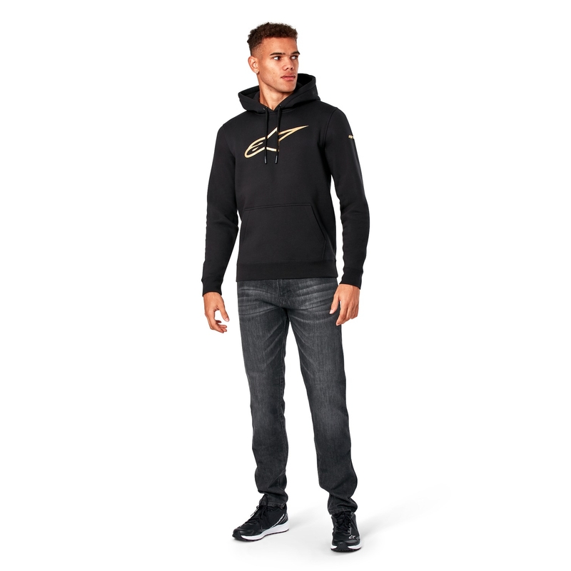 Alpinestars Gilded Hoodie kapucnis pulóver fekete-arany