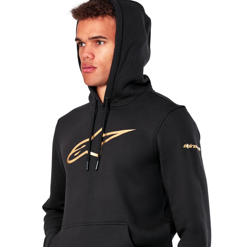 Alpinestars Gilded Hoodie kapucnis pulóver fekete-arany
