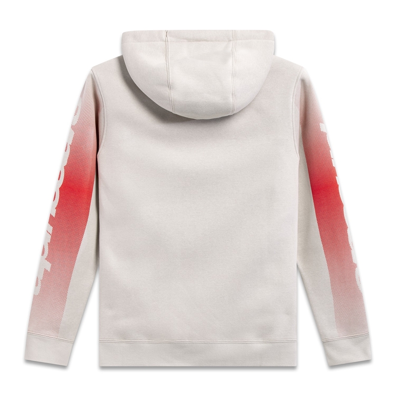 Alpinestars Arising Hoodie kapucnis pulóver offwhite-kék-piros