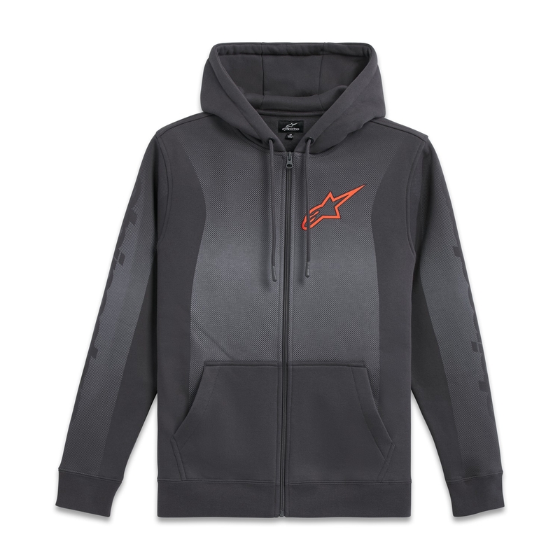 Alpinestars Arising Hoodie kapucnis pulóver sötétszürke-világosszürke