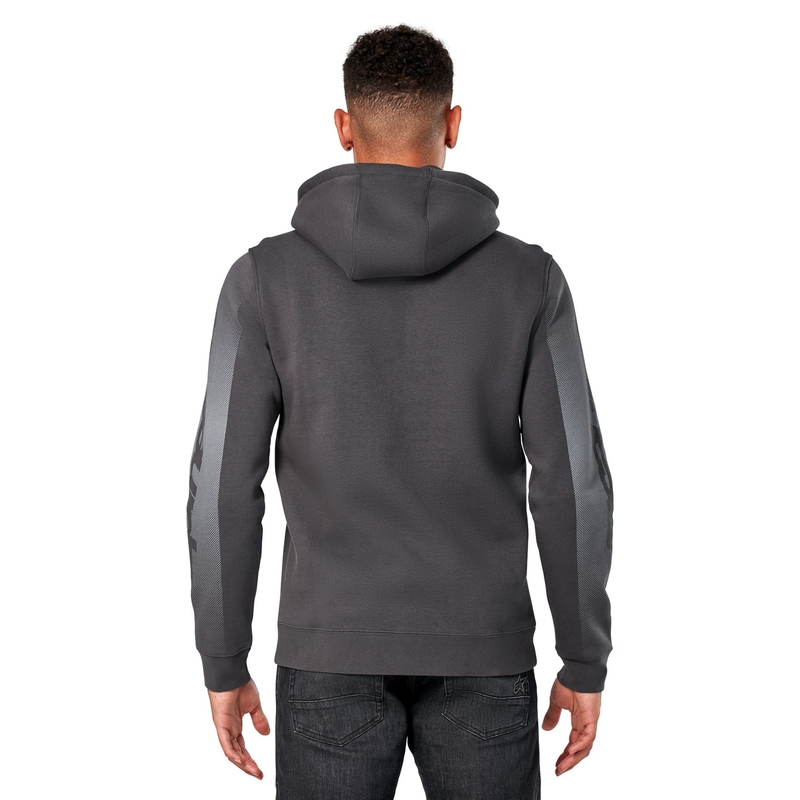 Alpinestars Arising Hoodie kapucnis pulóver sötétszürke-világosszürke