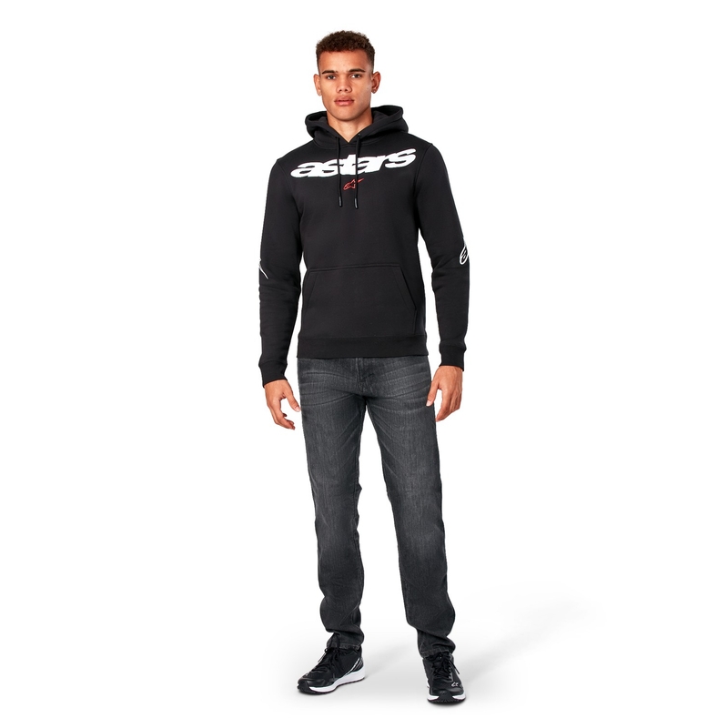 Alpinestars Elliptic Hoodie kapucnis pulóver fekete