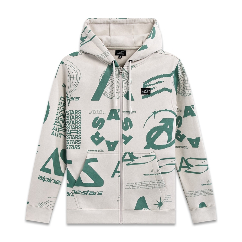 Alpinestars Determinant Hoodie kapucnis pulóver offwhite