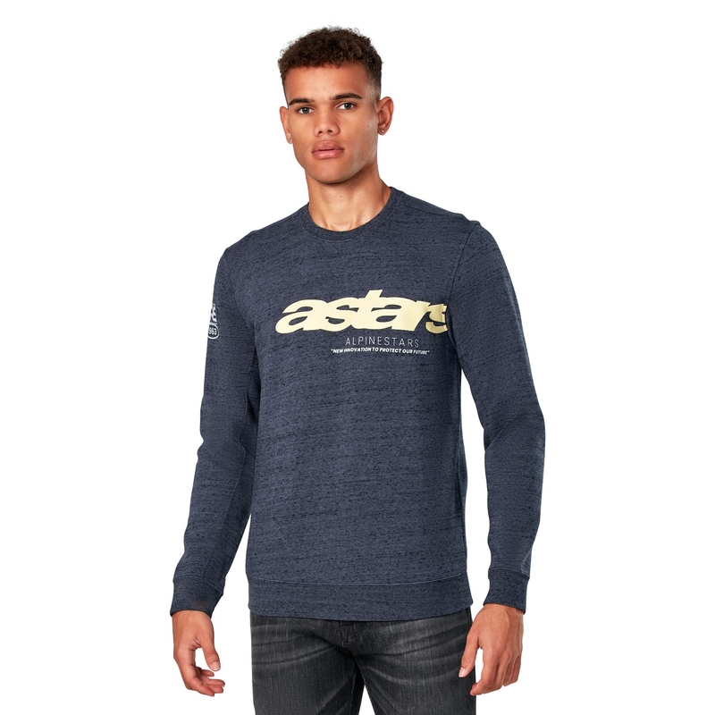 Alpinestars Episode Crew Fleece pulóver kék