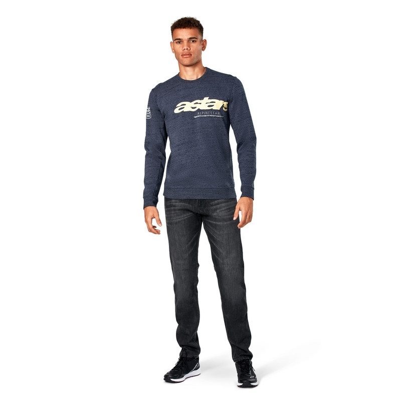 Alpinestars Episode Crew Fleece pulóver kék
