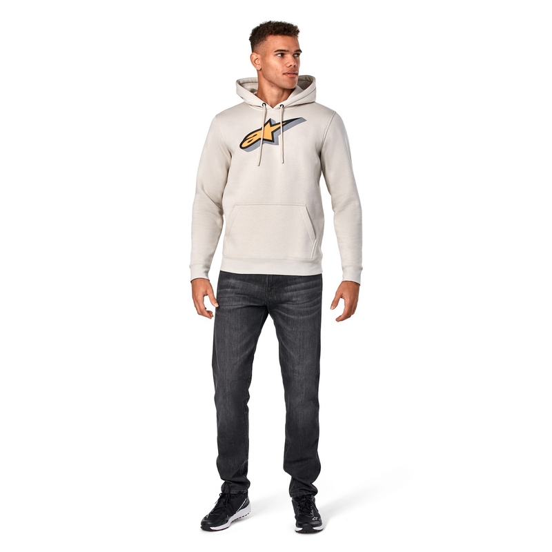 Alpinestars Quickness Hoodie kapucnis pulóver offwhite