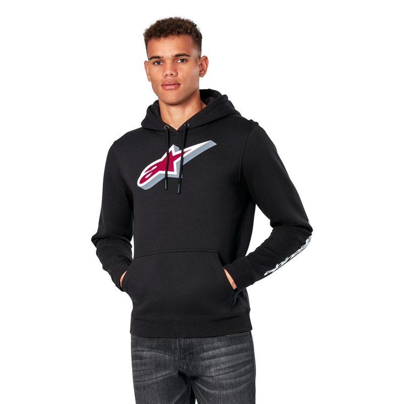 Alpinestars Quickness Hoodie kapucnis pulóver fekete