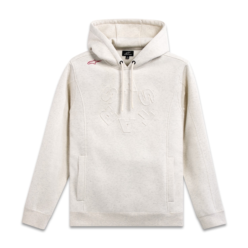 Alpinestars Substratus Hoodie kapucnis pulóver világosszürke